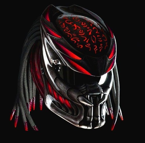 Top predator motorradhelm - top,
