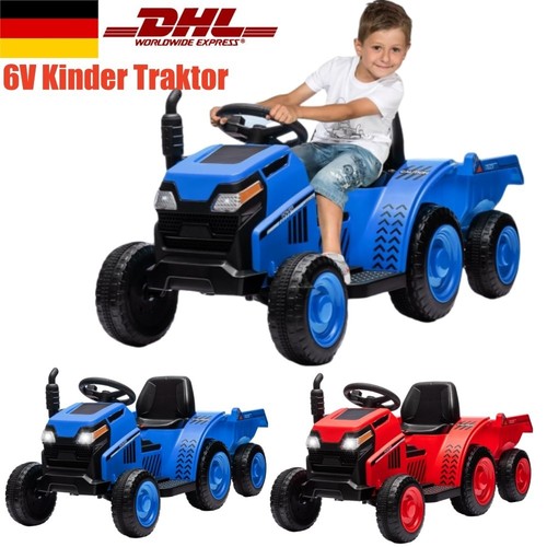 Elektrischer kinder traktor - 6v,