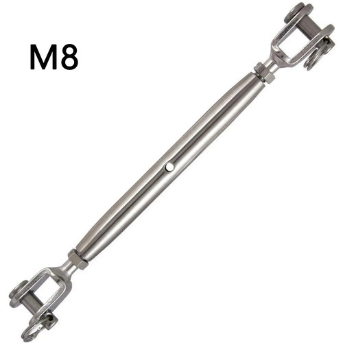 Spannschloss gabel - m8,