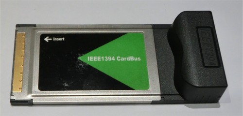 Ieee 1394 firewire - firewire, pcmcia