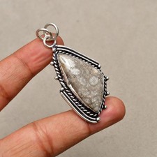 Fossil Coral Gemstone 925