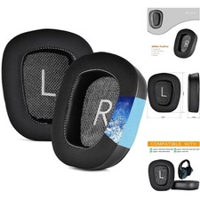 Ersatz-Ohrpolster aus Silikongel, kompatibel mit Logitech G35 G930 G933 G933S...