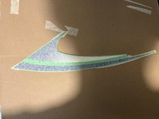 Kawasaki KFX700 2007 56067-0929 56067-0930 AUFKLEBER KOTFLÜGEL HINTEN RH & LH...