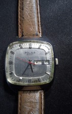 Vintage Poljot mechanisch 23 Jewels russische Armbanduhr 70er Jahre