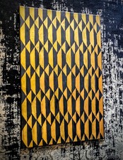 ART Original Bild Gemälde Unikat Kunst Malerei gold urban modern abstrakt echt