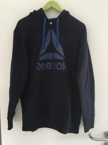 Reebok hoodie dunkelblau - hoodie,