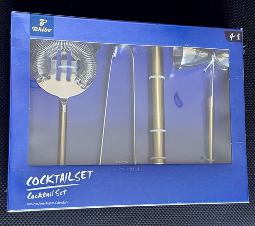 Cocktail set edelstahl - edelstahl, neu