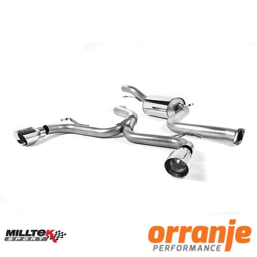 Milltek auspuff ford focus mk2 - auspuff,