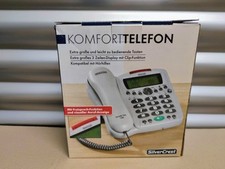 Telefon komforttelefon silver - telefon,