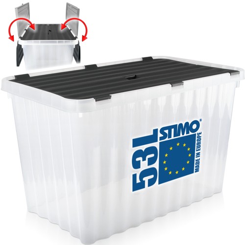 Aufbewahrungsbox 53l deckel - aufbewahrungsbox,