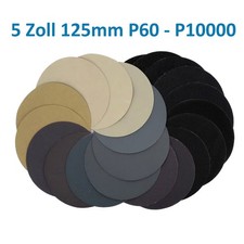 Schleifscheiben 125mm Nass und
