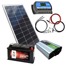 100Watt Solar Inselanlage 12V