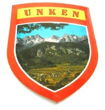 Souvenir-Aufkleber Unken