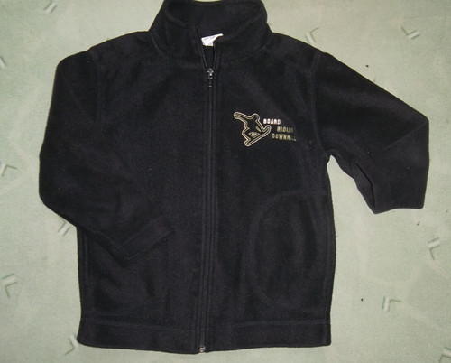 Kinder fleece jacke 116 - rv, gr.
