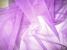 TÜLL in  FLIEDER LILA METERWARE Tüllrock Hochzeit Stoff Stoffe