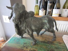 Bronze Figur Brahman Bulle 6,6 Kg