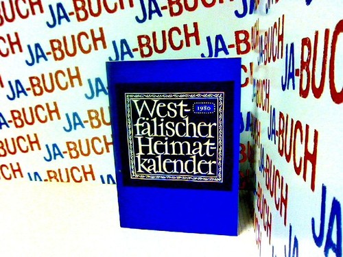 Westfälischer heimatkalender - westfälischer,