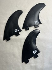 Surfboard-Finne Eisfach Riders Schwarz 3er Set (S158)