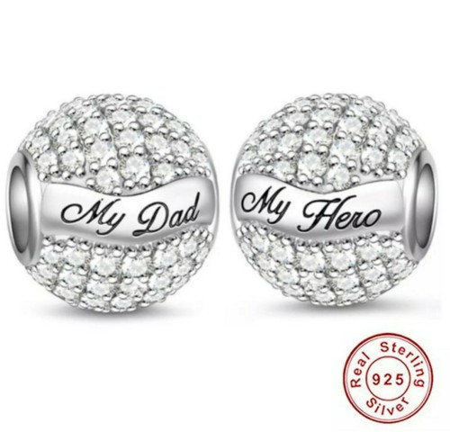 Dad hero charm papa - dad, my