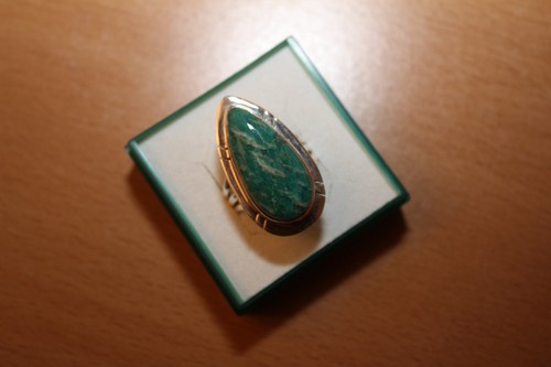 Schöner amazonit ring - schöner,