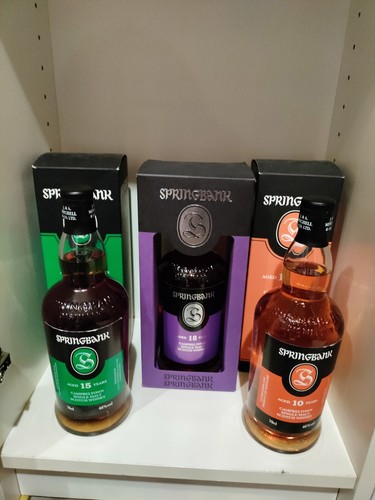 Springbank 3er set - 3er, 10j,
