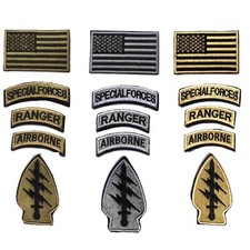 5er set army patch klett - 5er,