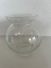 Vase klein rund Glas Kugelvase