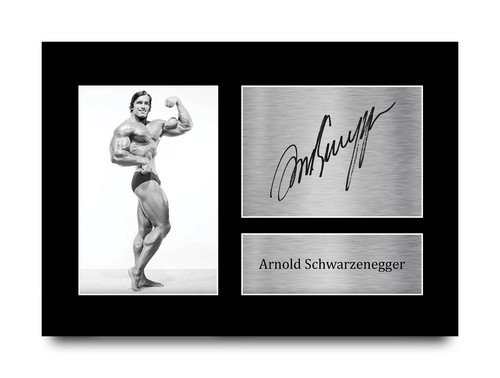 Arnold schwarzenegger signiert - arnold,