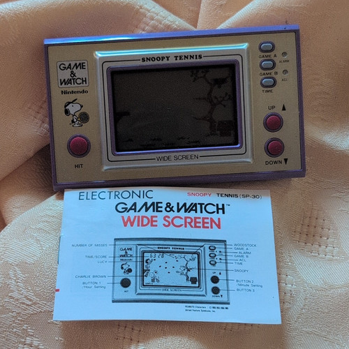 Nintendo game watch - game, &