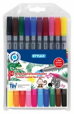 10 Zweispitz Fasermaler