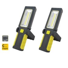 2 x LED Werkstattleuchte Arbeitslampe Werkstattlampe Taschenlampe mit Magnet