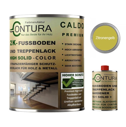 Fussbodenlack treppenlack - 2k,
