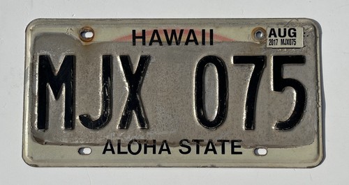 Altes nummernschild - altes, us-nummernschild