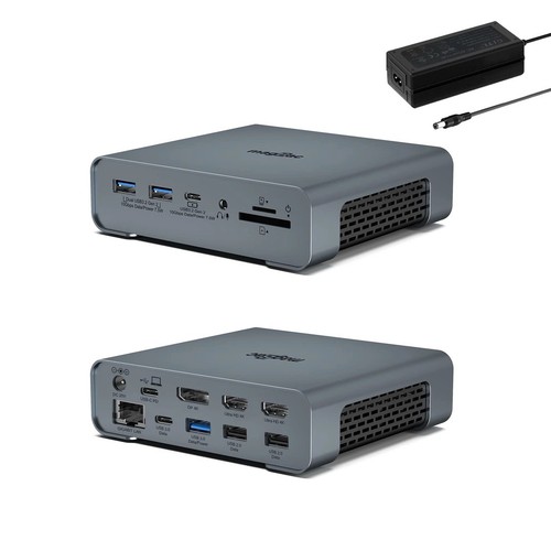 Usb dockingstation triple - c,