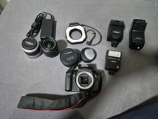 Canon EOS 600D DSLR Kamera mit großem Zubehörpaket + EFS 18-55mm +Objektiv 28-90