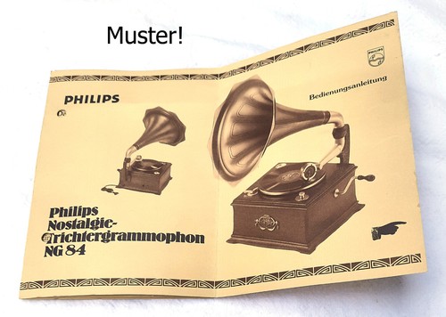 Grammophon zubehör kurbel - grammophon,