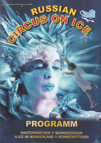 Programmheft russian circus - russian, on