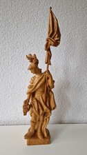 Holzfigur Heiliger Florian selbst geschnitzt