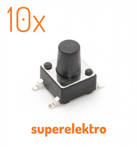 10x smd taster mikrotaster - 10x,