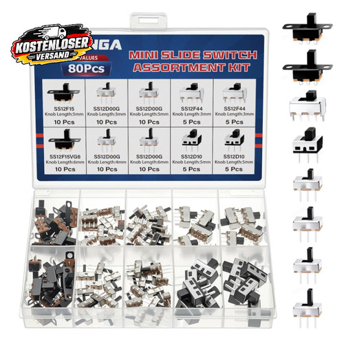 80x mini schiebeschalter - 80x,