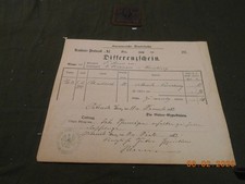 R! Differenzschein Staatsbahn