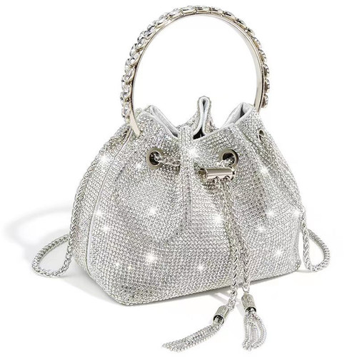 Strass beuteltasche glitzer - beuteltasche,