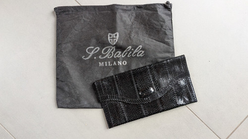 Clutch lackleder handtasche - clutch,