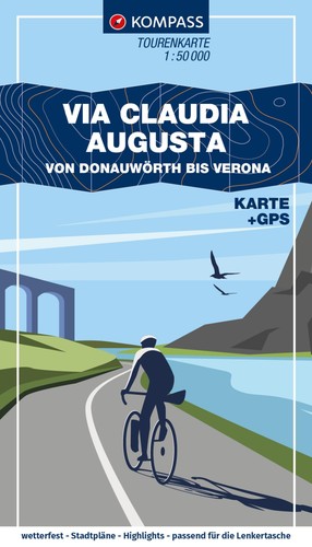 Kompass fahrrad tourenkarte - kompass, fahrrad-tourenkarte