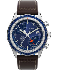 Timex Fly Back X Pan Am Braun Herren Armbanduhr TW2W97200