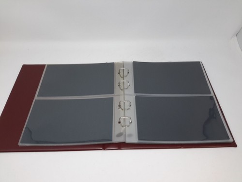 Briefe postkartenalbum rot - briefe-/postkartenalbum,
