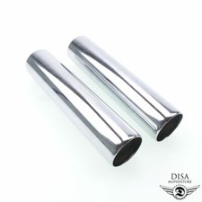 Gabelhülsen Chrom passend