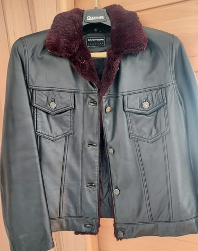 Winterlederjacke mit