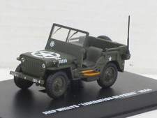 Jeep Willys Liberation de Paris 1944 Militär Tarnfarben Box Schuco Military 1:43