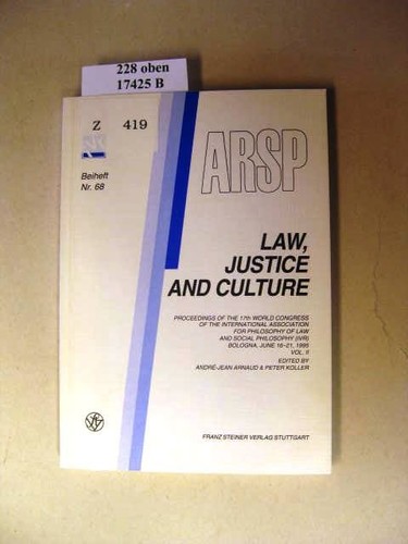 Law justice and culture - law,,
